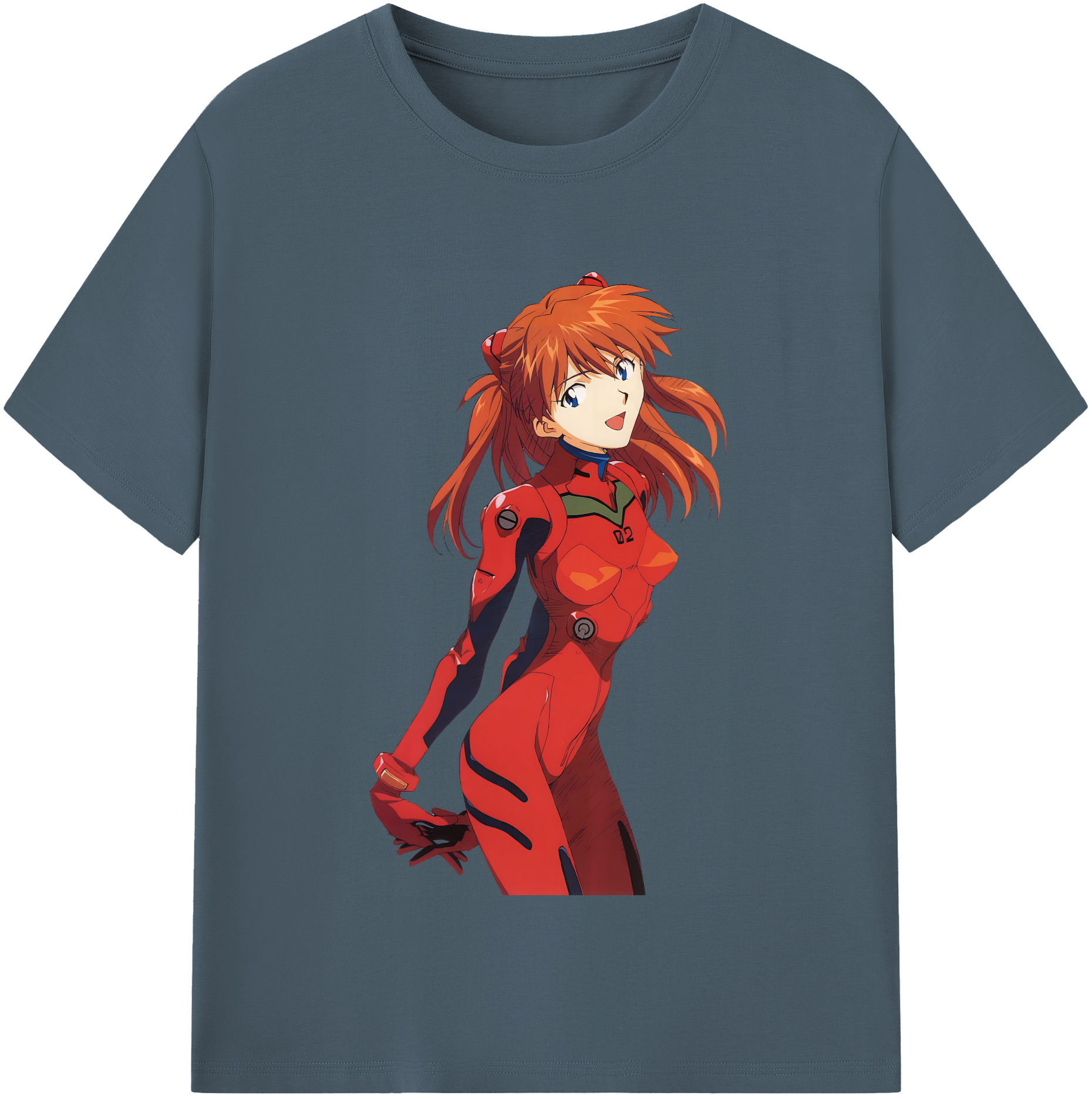（画像用） EVA 新世紀エヴァンゲリオン 綿100％半袖Tシャツ（フロントプリント）